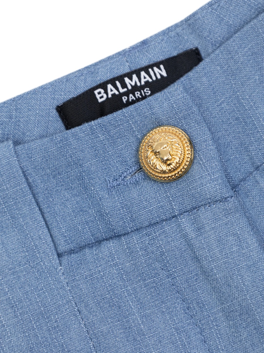 Pantaloni Balmain albastri - Img 3