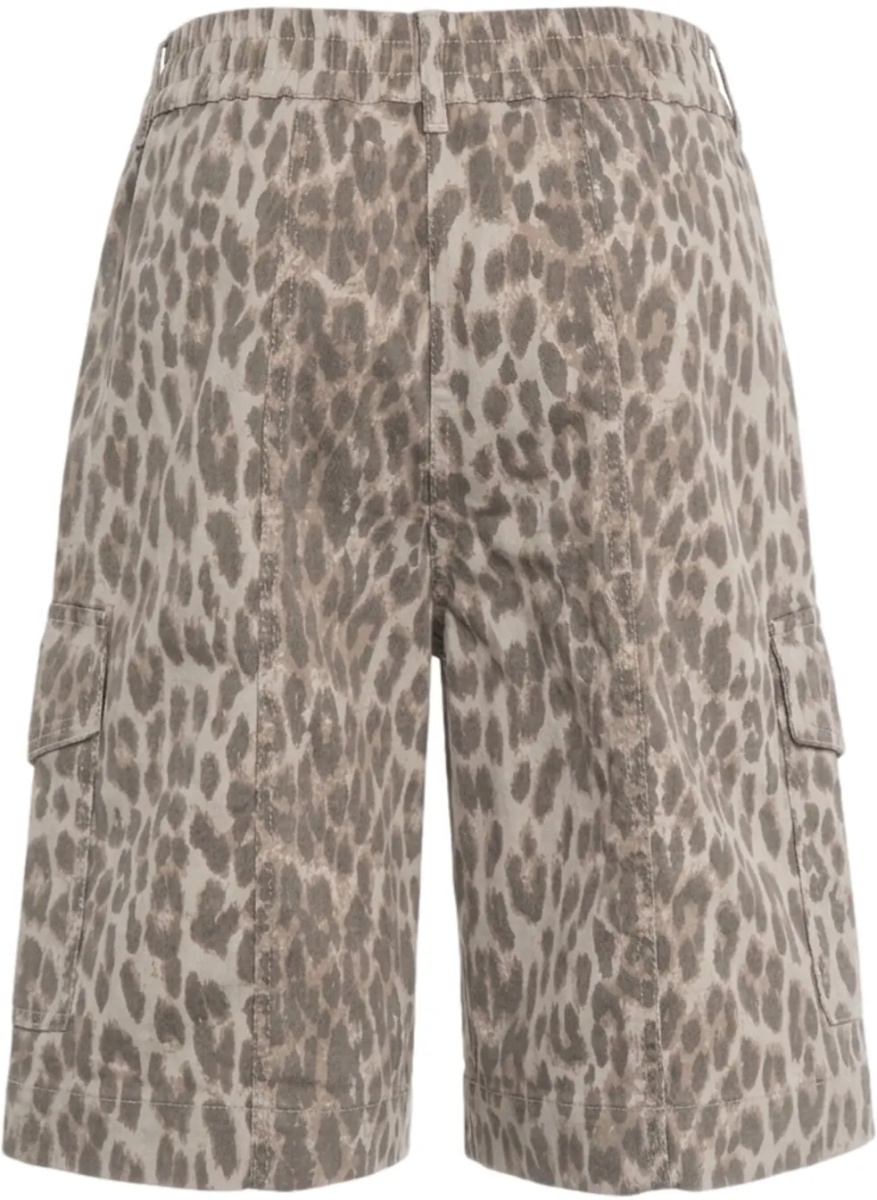 Pantaloni Bermuda mit animal print 'Neeto' - Img 4