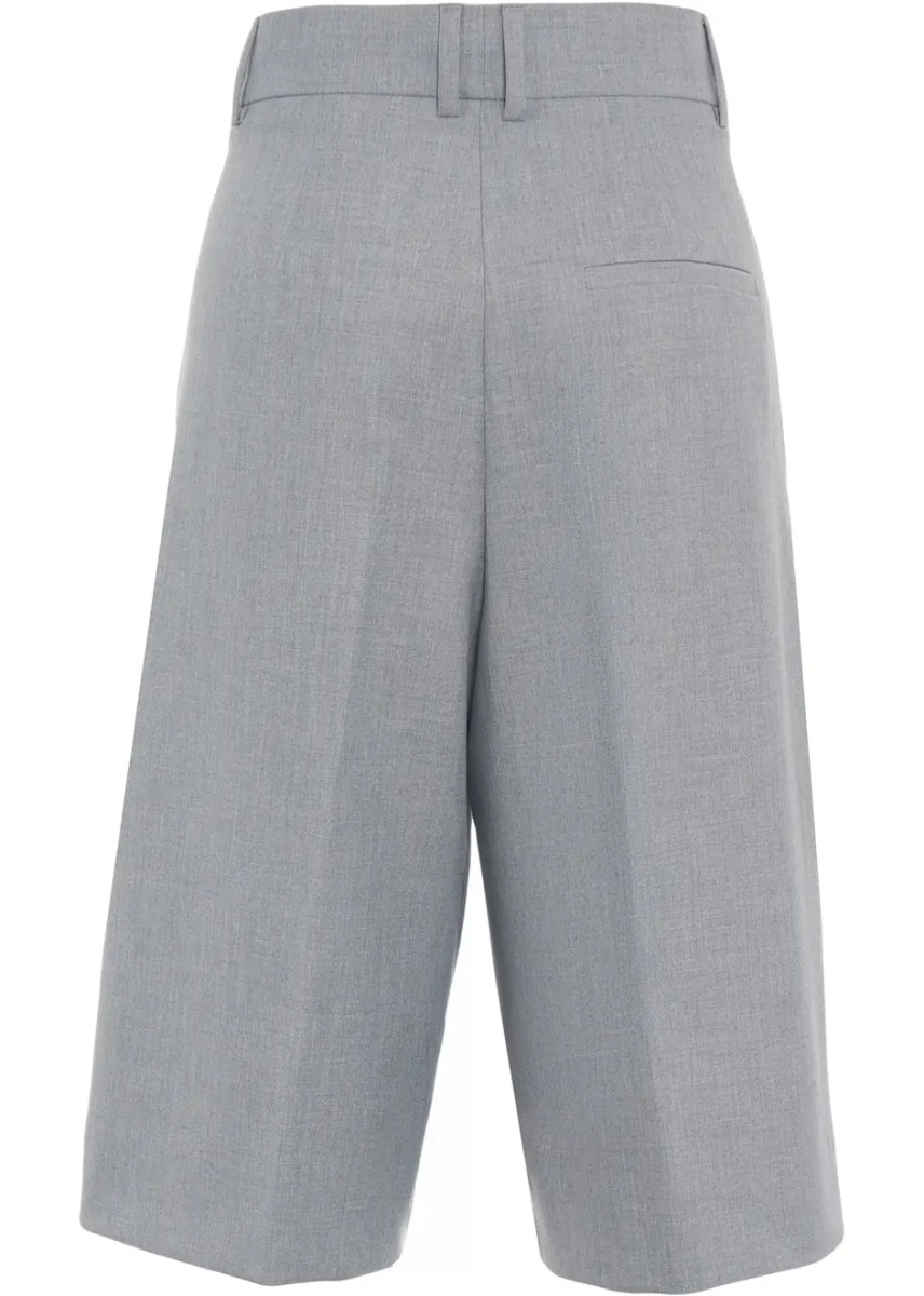 Pantaloni Bermuda with pleats - Img 3