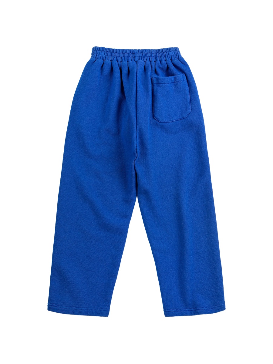 Pantaloni Bobo Choses albastri din bumbac organic - Img 2