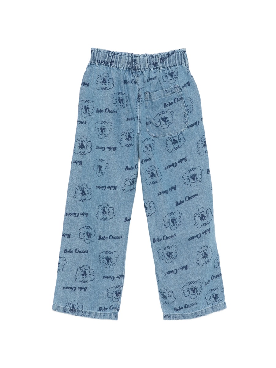 Pantaloni Bobo Choses albastri - Img 2