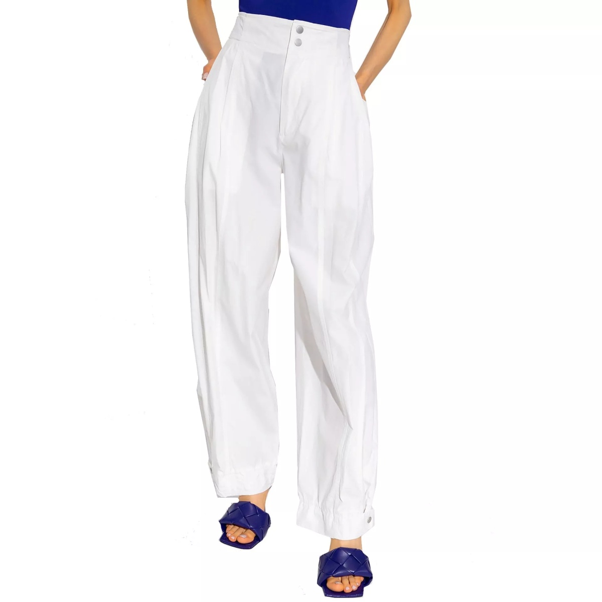 Pantaloni Bottega Veneta Loose-Fitting Trousers - Img 2