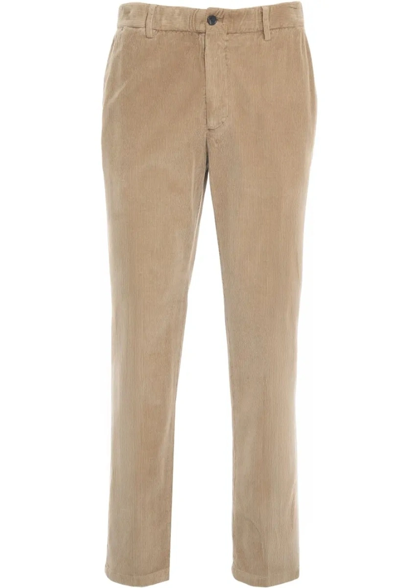 Pantaloni casual Briglia din catifea reiata - Img 2
