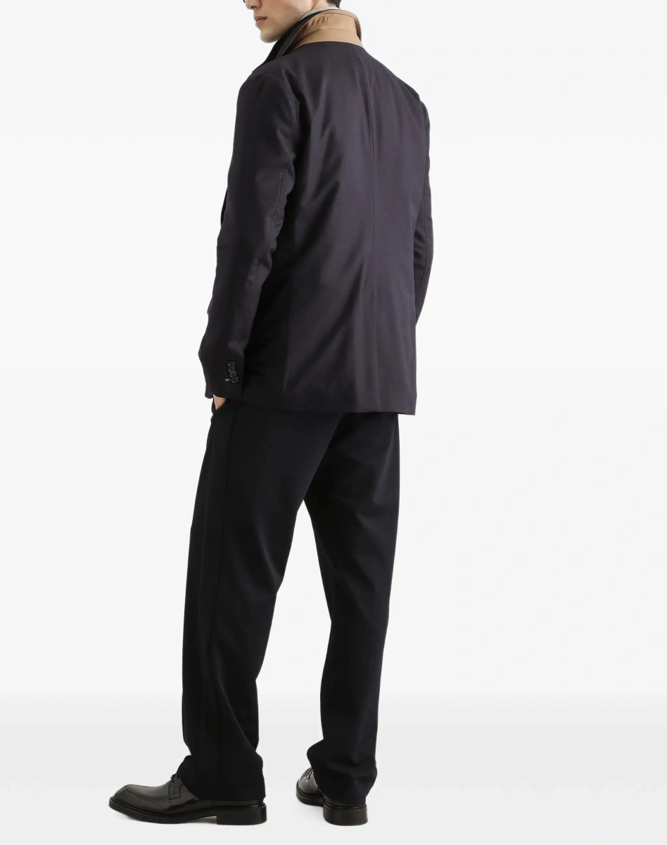 Pantaloni casual Dolce &amp; Gabbana albastri din jerse - Img 5