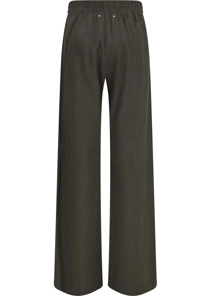 Pantaloni casual Golden Goose multicolori din lana - Img 2