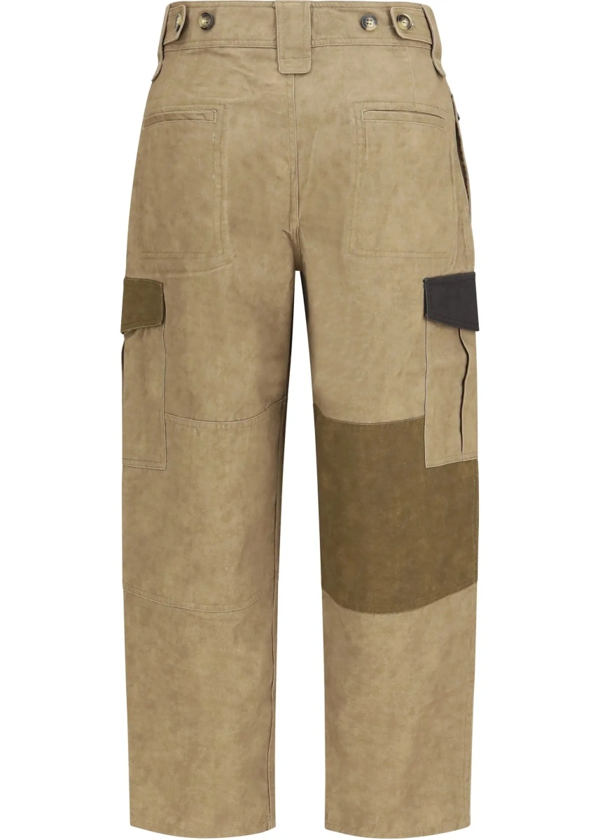 Pantaloni casual ISABEL MARANT ETOILE verzi - Img 2