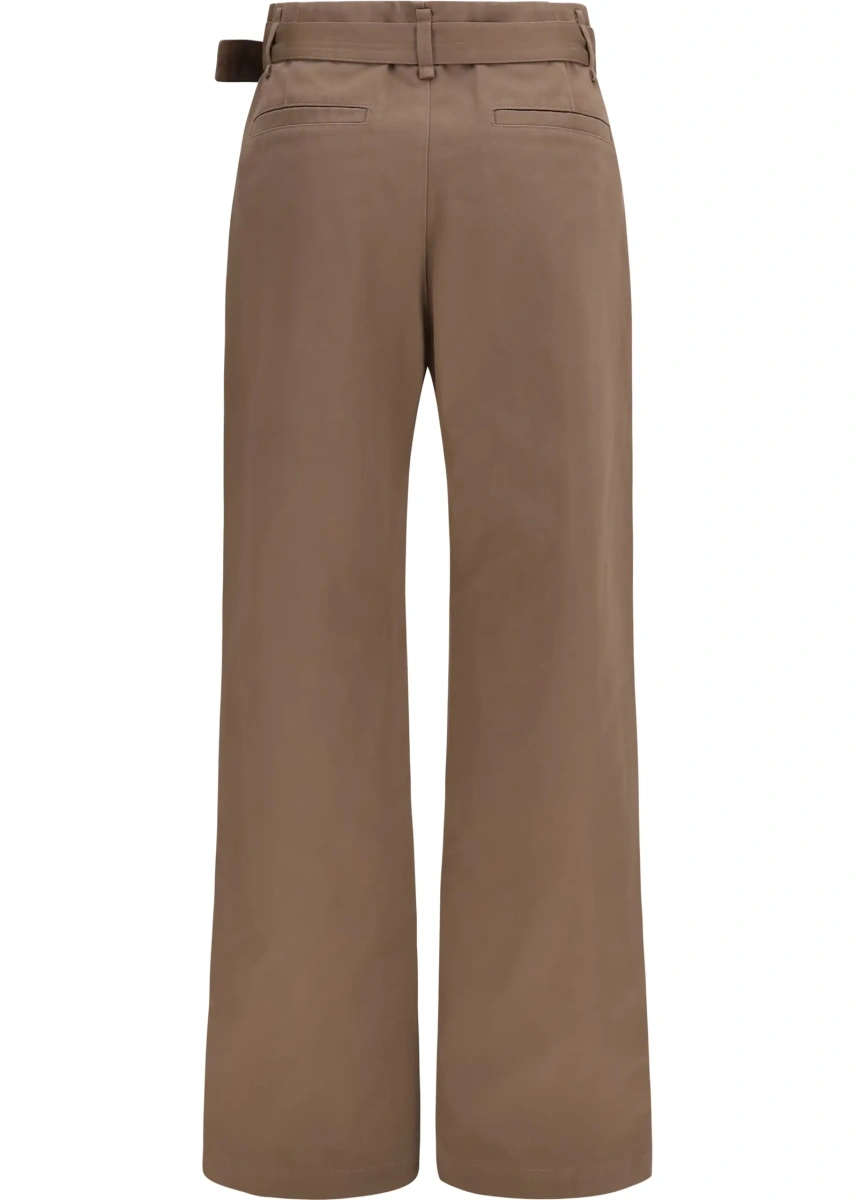 Pantaloni casual LEMAIRE din poliester si bumbac - Img 2