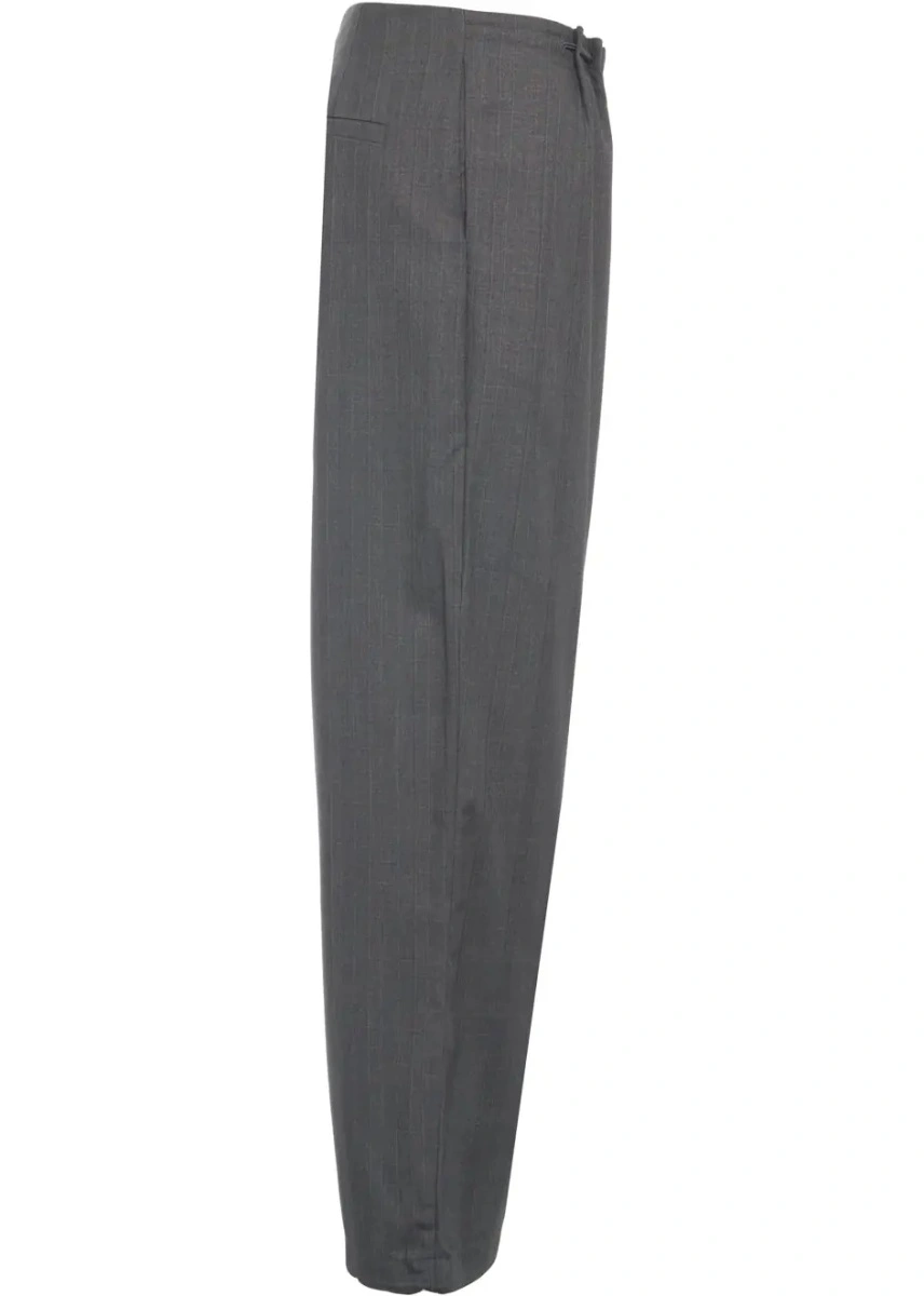 Pantaloni casual oval square gri 'Tammy' - Img 3