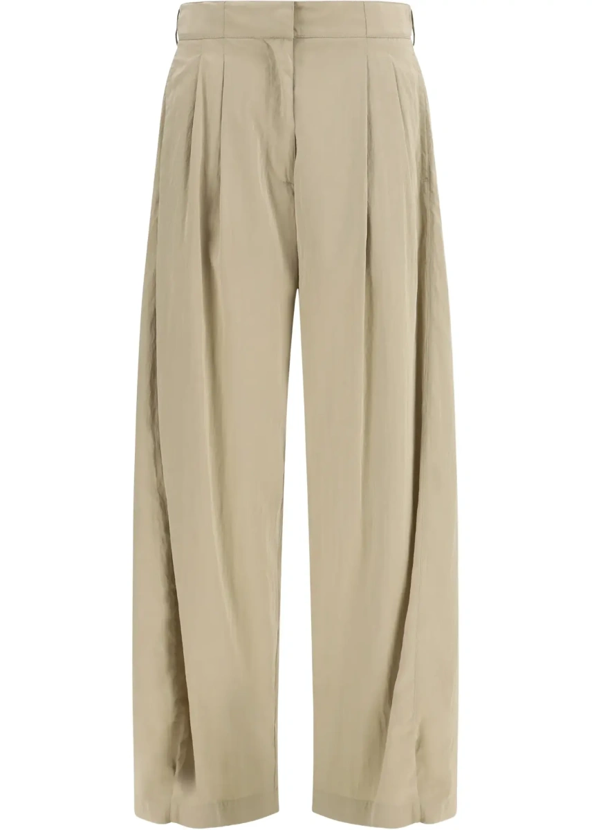 Pantaloni casual THE ROW din matase si nylon - Img 6