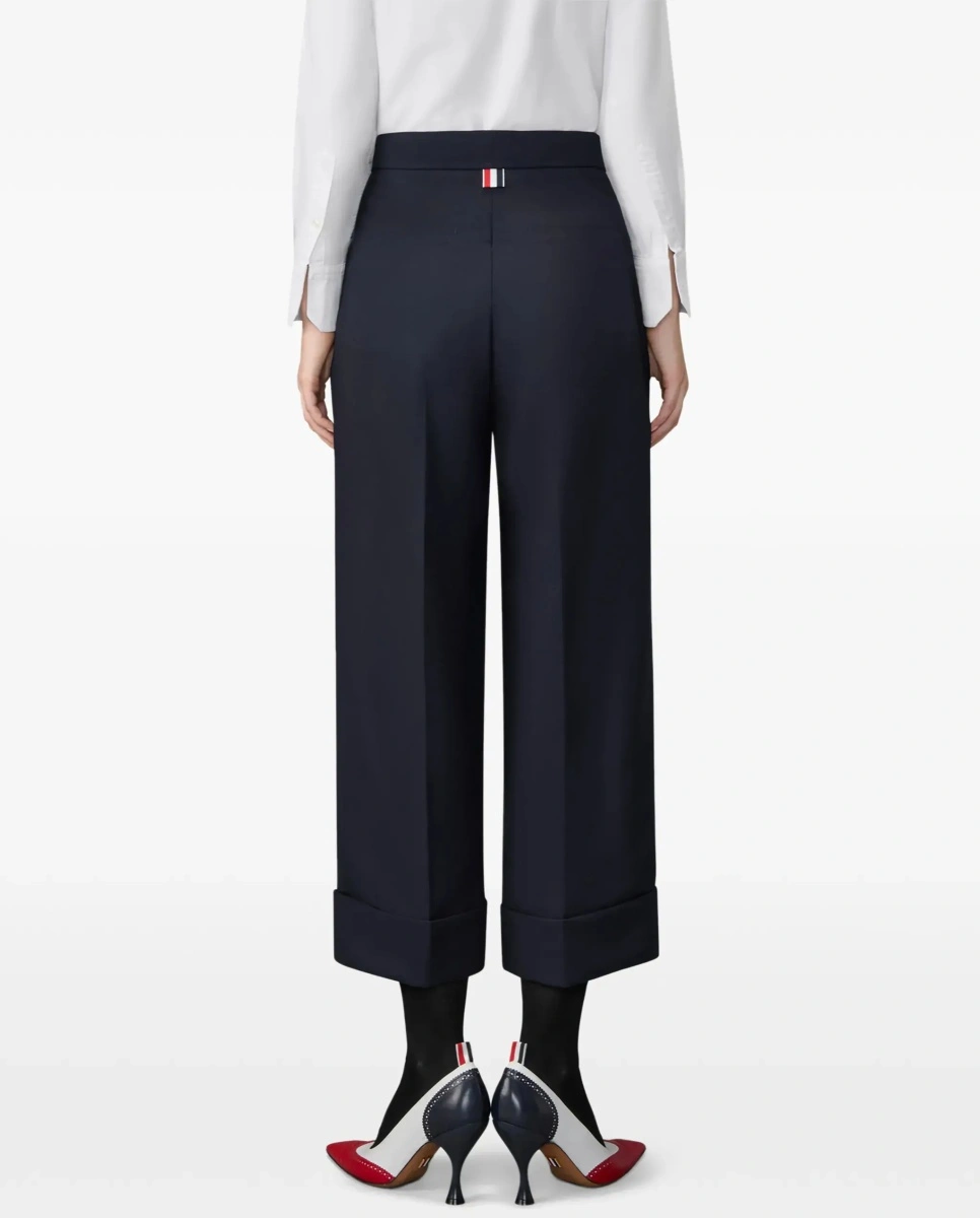 Pantaloni casual Thom Browne albastri - Img 6
