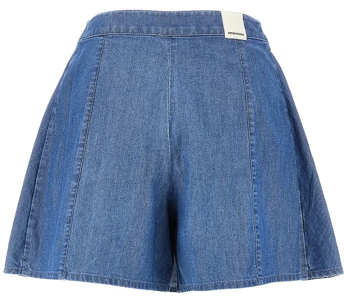 Pantaloni Check print satin skorts - Img 3