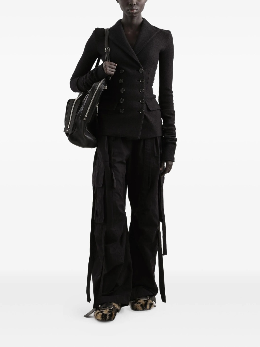 Pantaloni conici Dolce &amp; Gabbana negri - Img 2