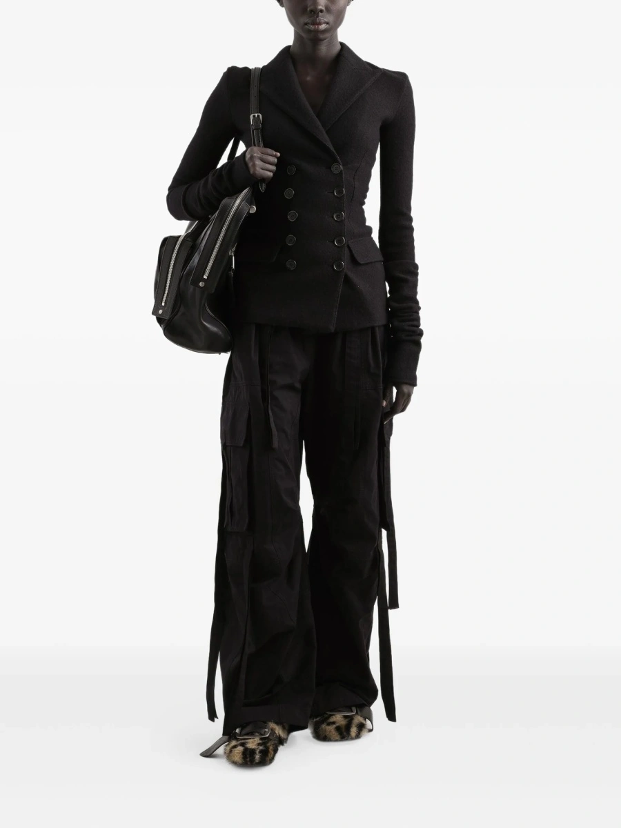 Pantaloni conici Dolce &amp; Gabbana negri - Img 2