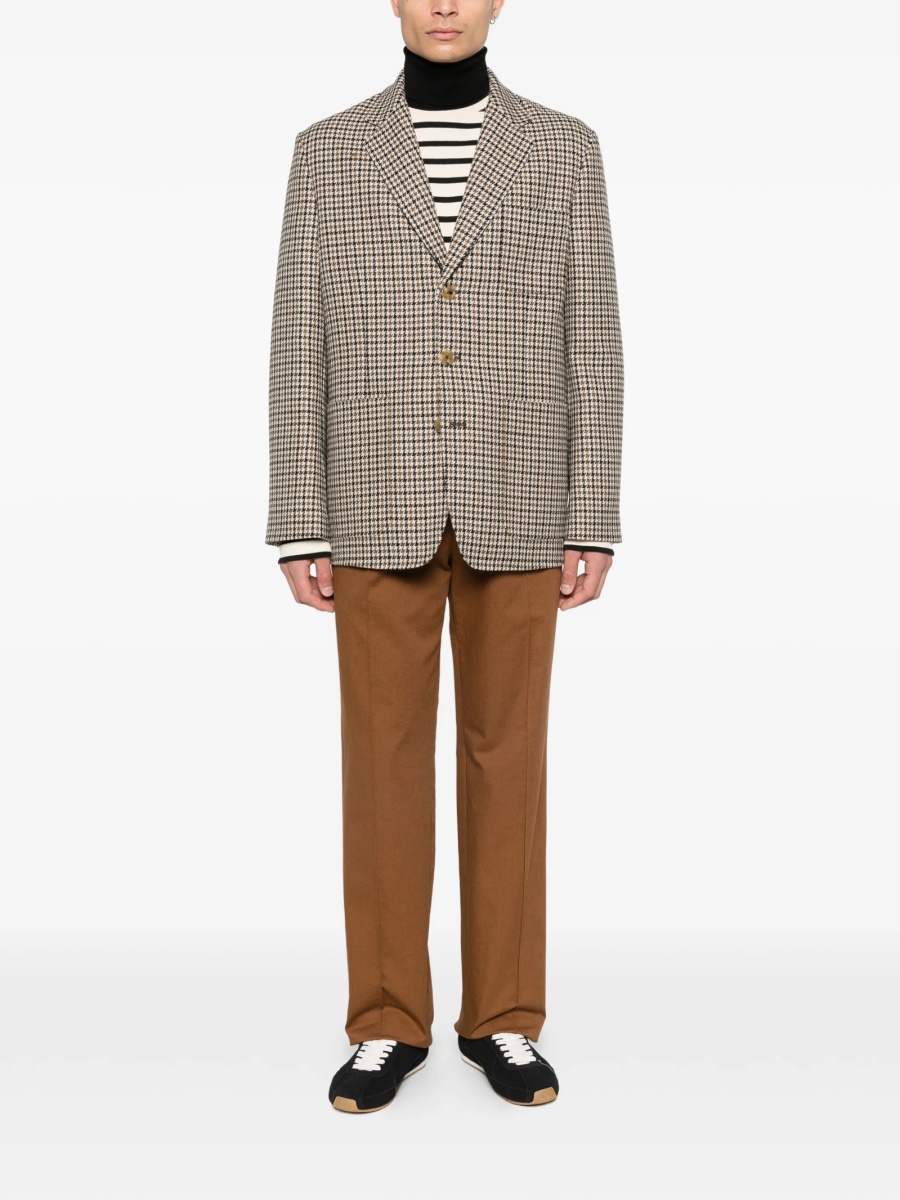Pantaloni conici Valentino Garavani maro - Img 2