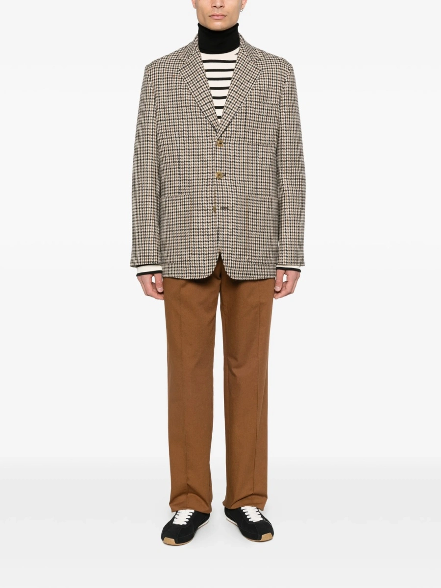 Pantaloni conici Valentino Garavani maro - Img 2
