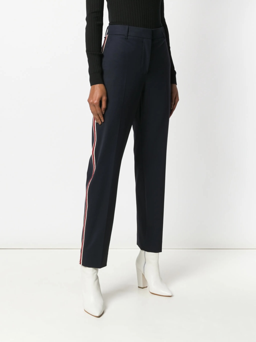Pantaloni de trening Calvin Klein 205W39NYC albastri din lana si poliamida - Img 3