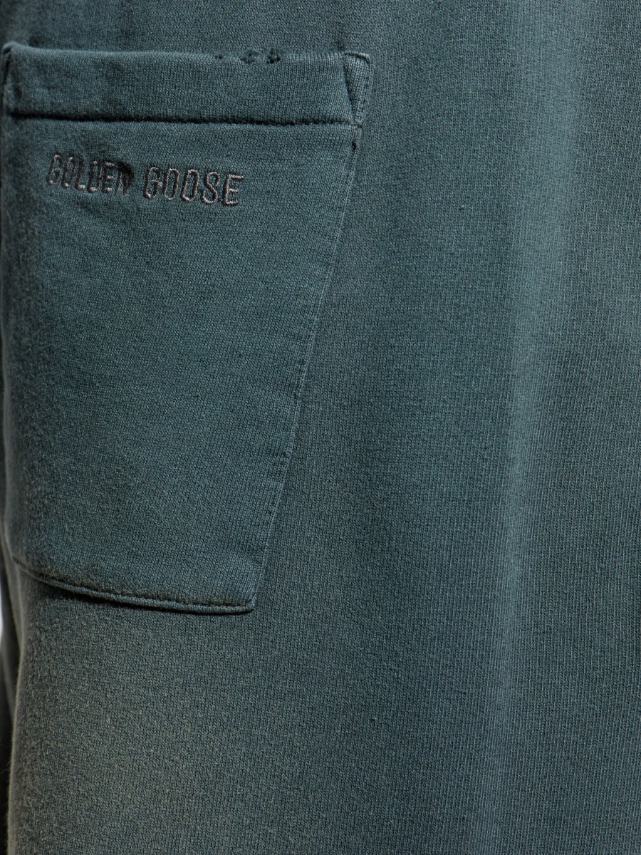 Pantaloni de trening Golden Goose albastri - Img 5