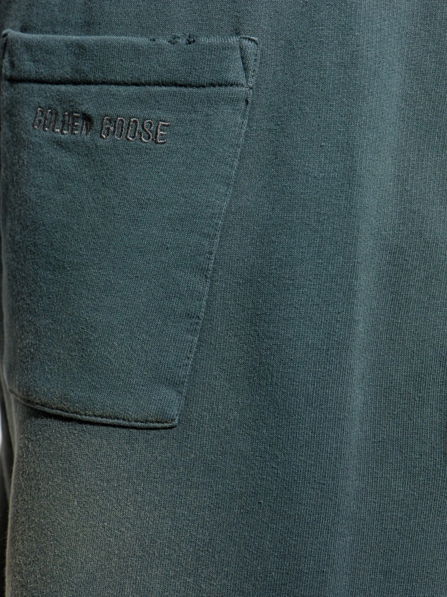 Pantaloni de trening Golden Goose albastri - Img 5