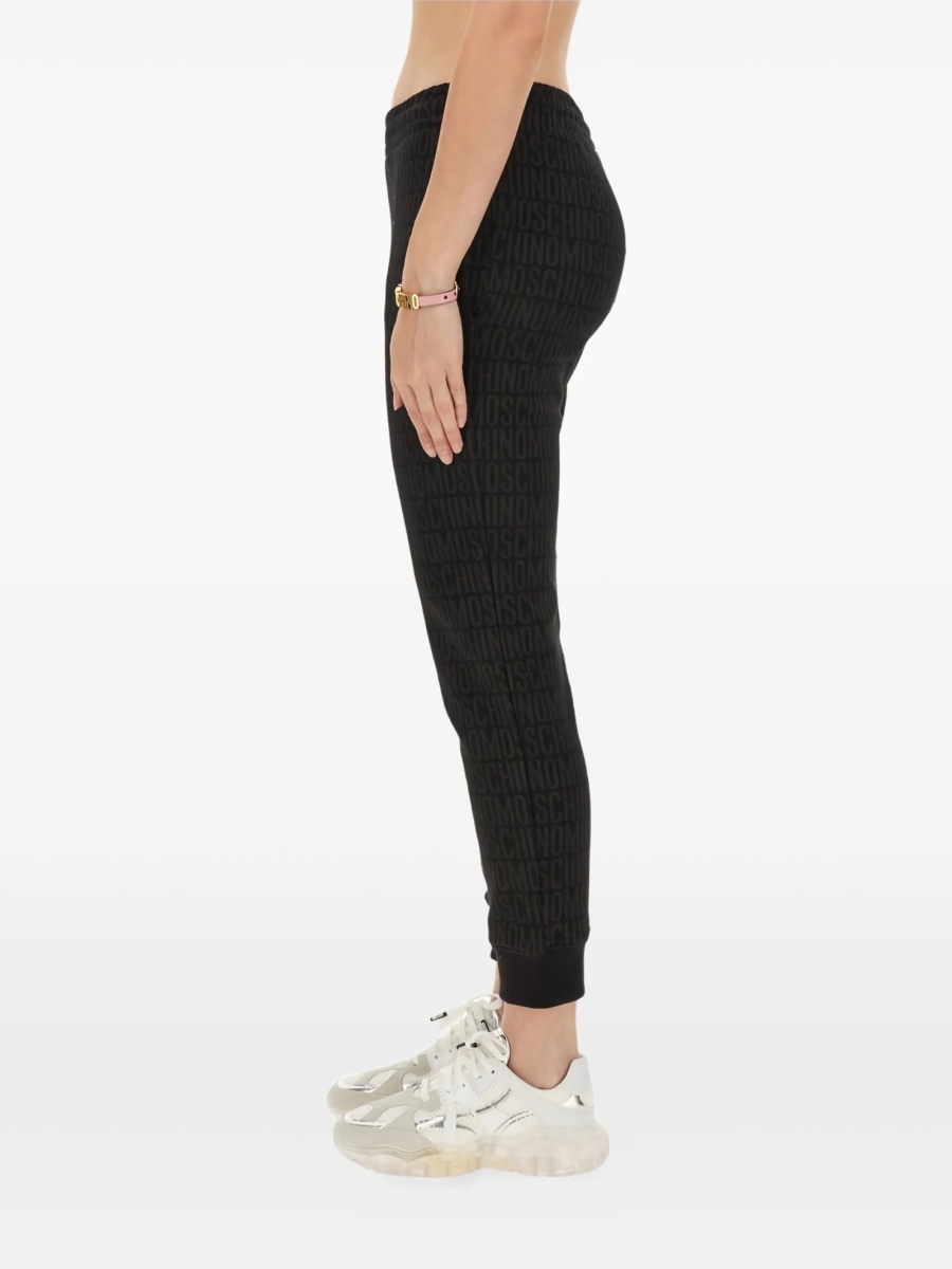 Pantaloni de trening Moschino negri - Img 3