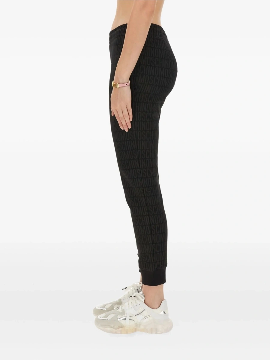 Pantaloni de trening Moschino negri - Img 3