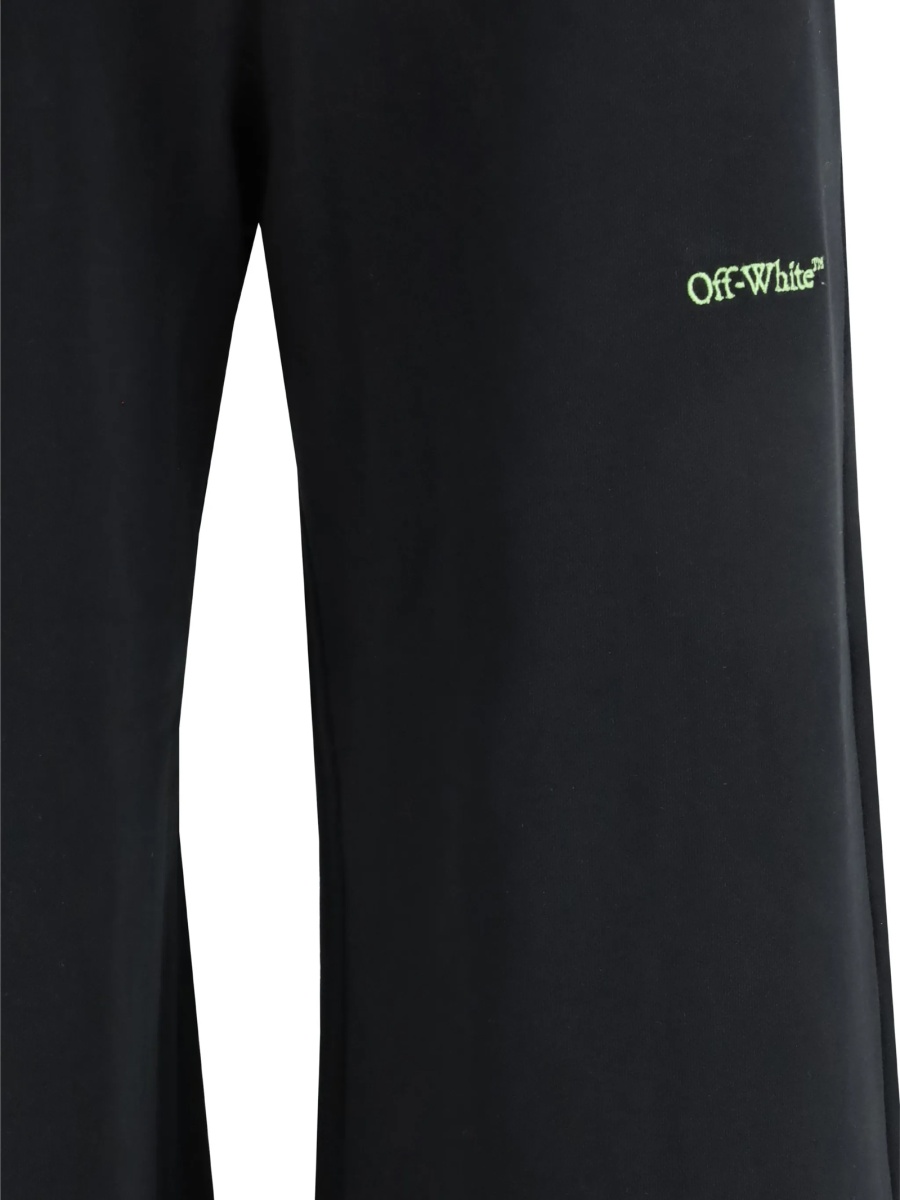 Pantaloni de trening Off-White Bookish negri - Img 3