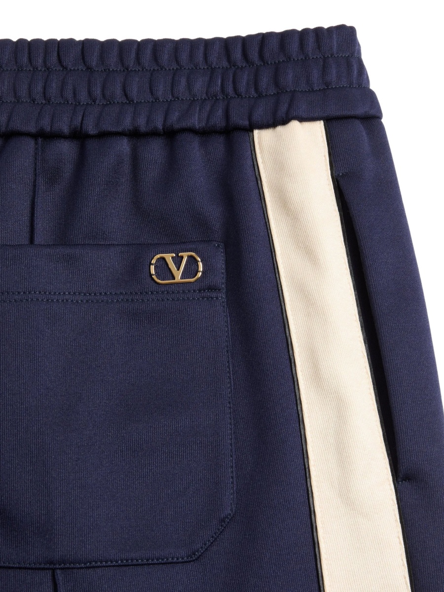 Pantaloni de trening Valentino Garavani albastri - Img 5