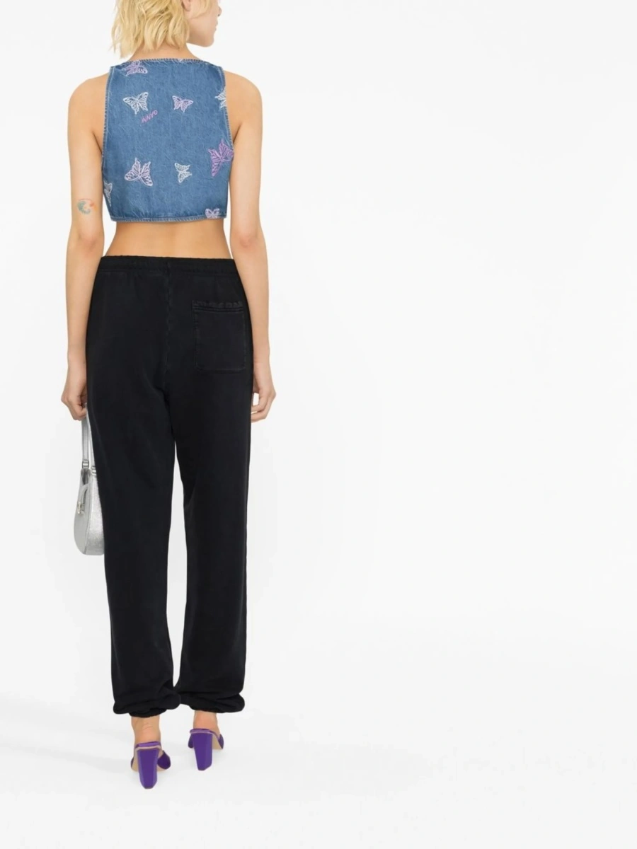 Pantaloni de trening Versace negri - Img 4