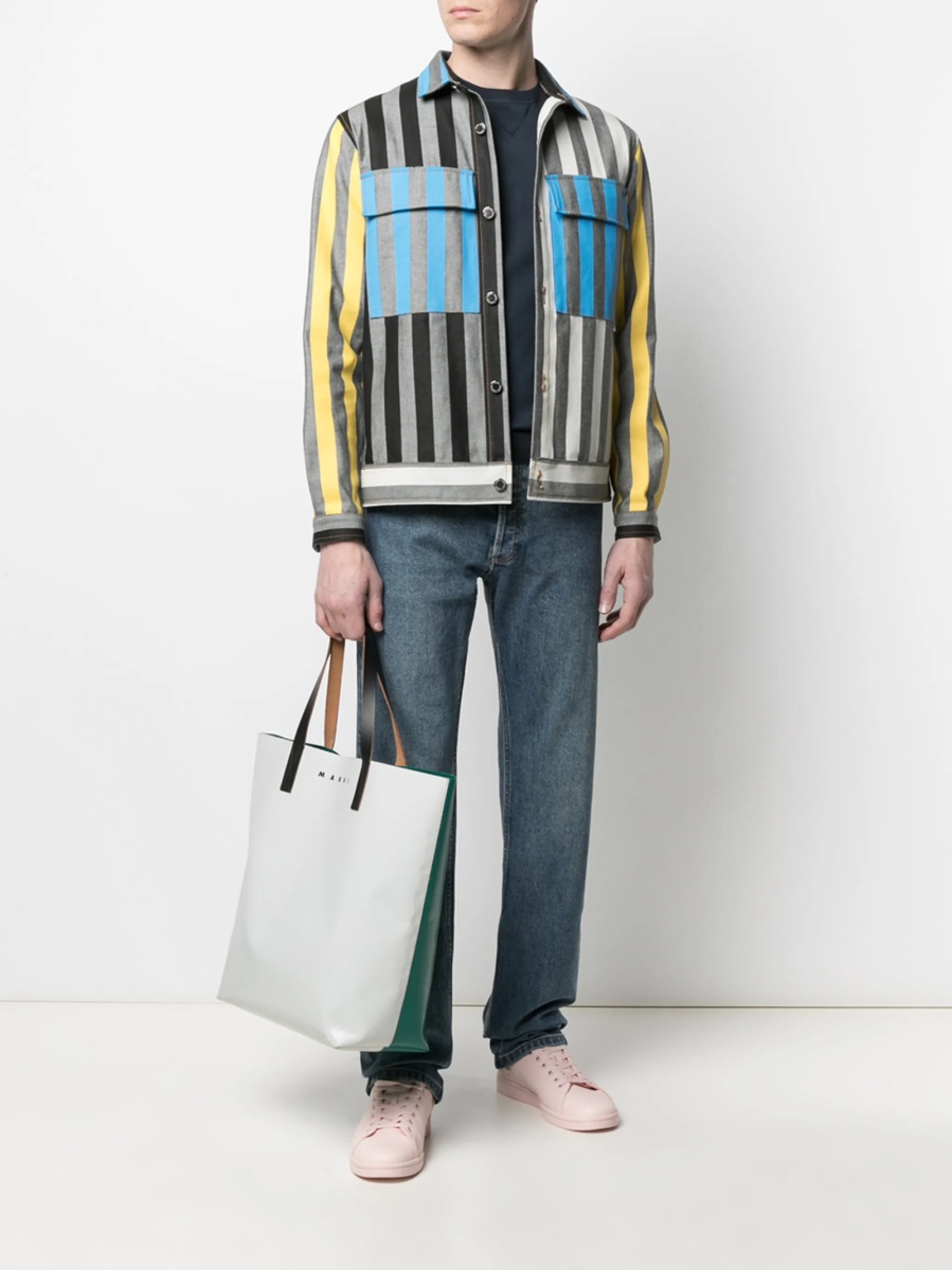 Pantaloni drepti A.P.C. albastri - Img 2