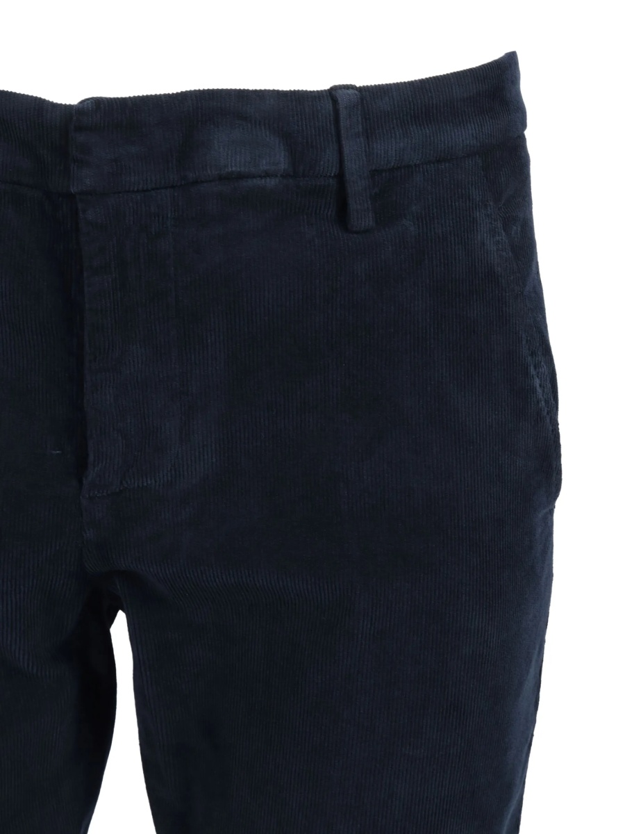 Pantaloni drepti Dondup albastri - Img 3