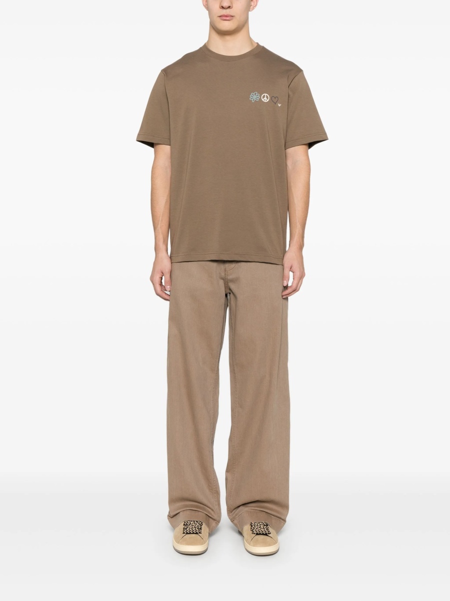 Pantaloni drepti Emporio Armani neutri - Img 2