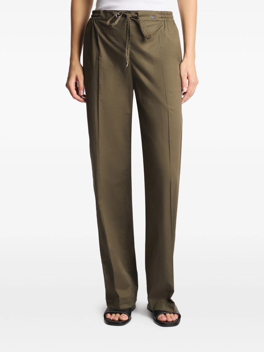 Pantaloni drepti Fay verzi - Img 3
