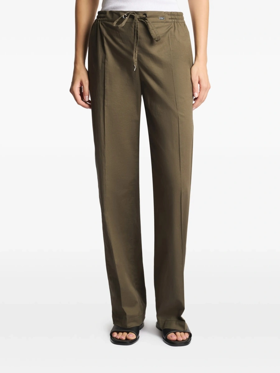 Pantaloni drepti Fay verzi - Img 3