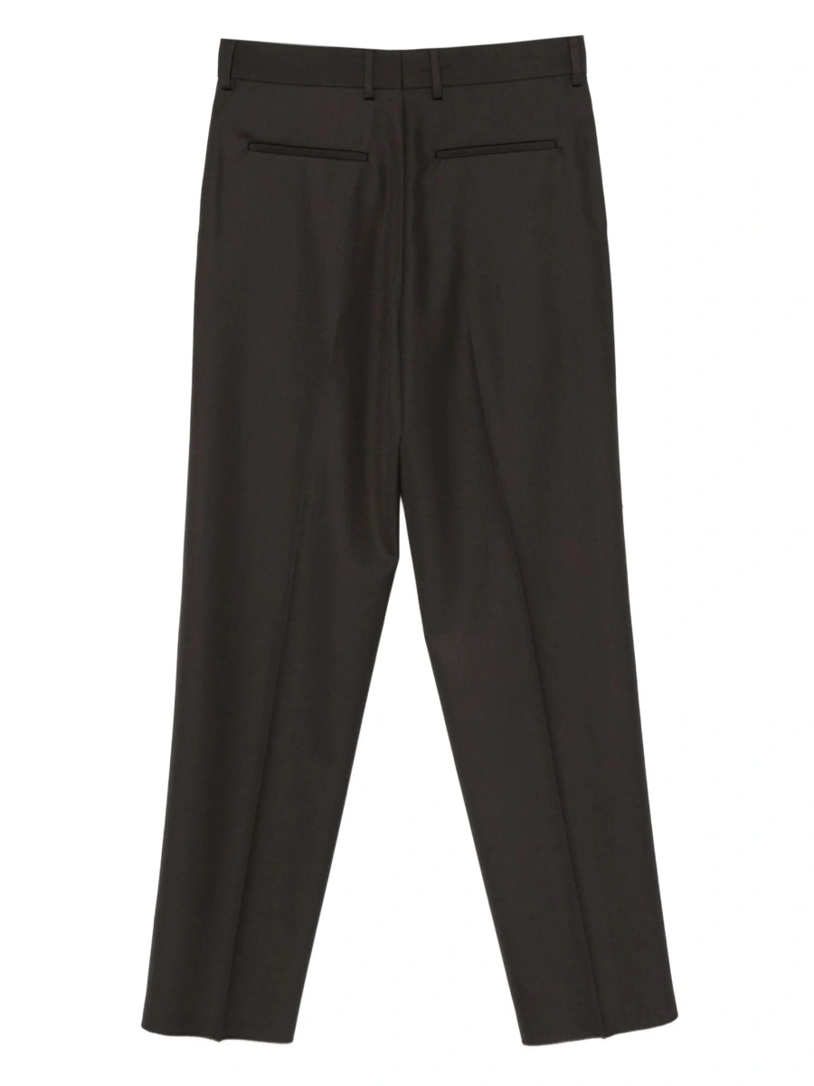 Pantaloni drepti Fendi maro - Img 2