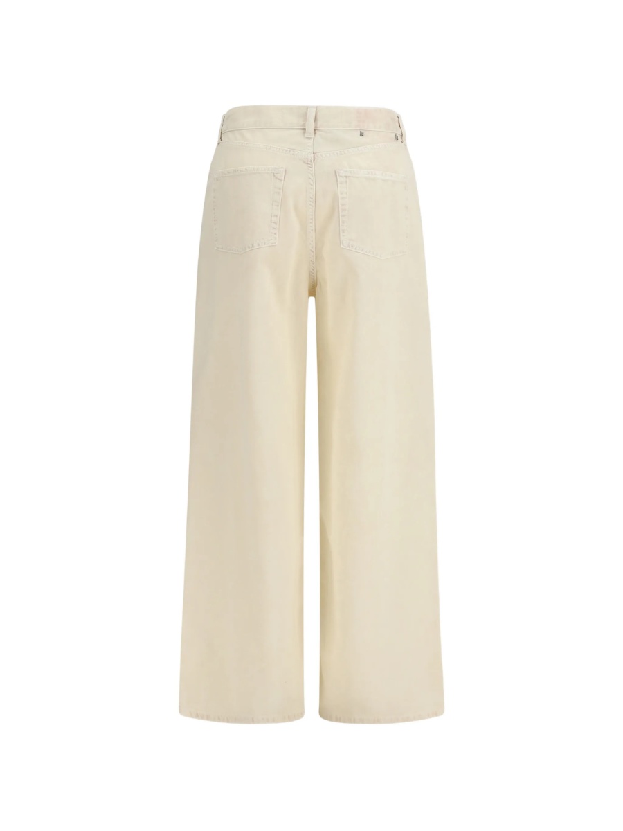 Pantaloni drepti Golden Goose neutri - Img 2
