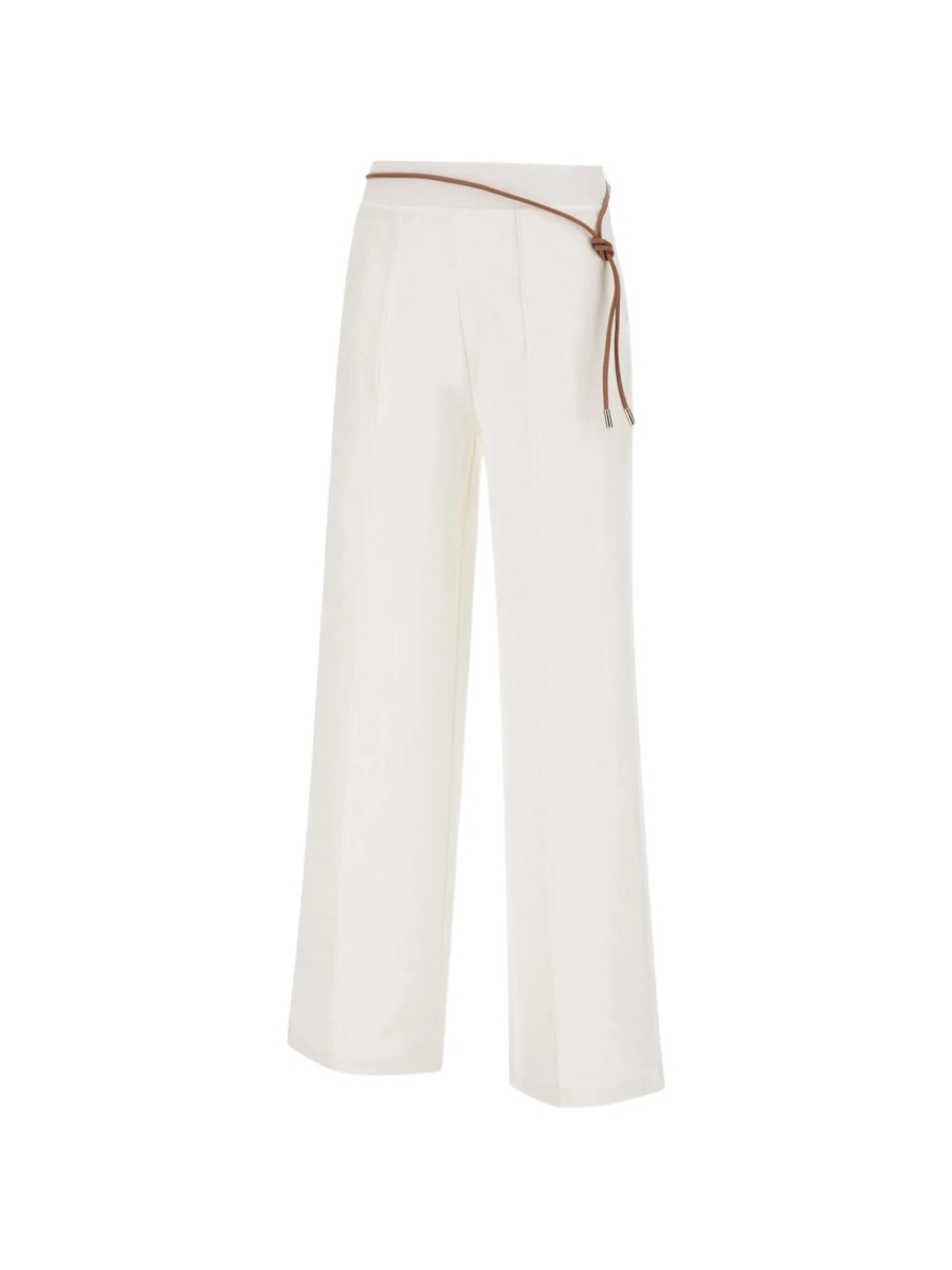 Pantaloni drepti Herno albi - Img 3