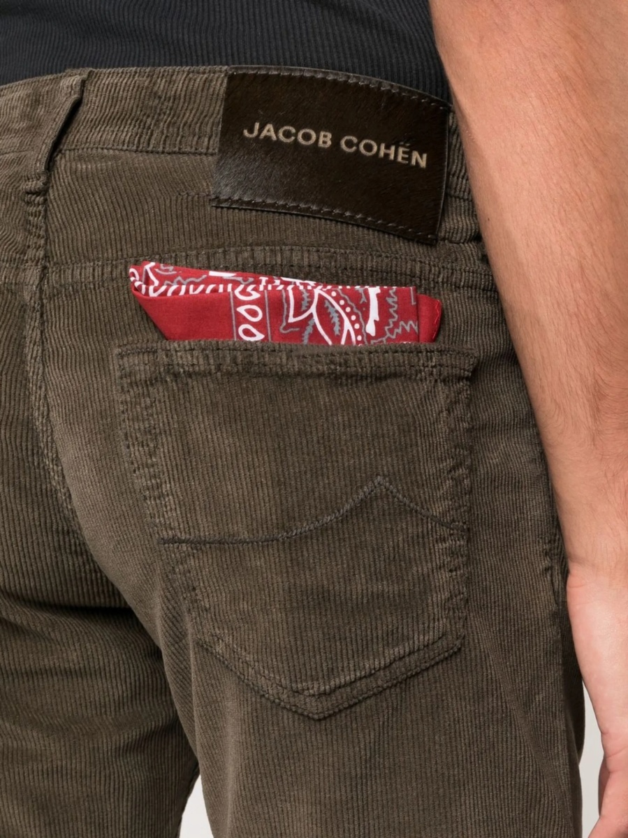 Pantaloni drepti Jacob Cohen maro - Img 5