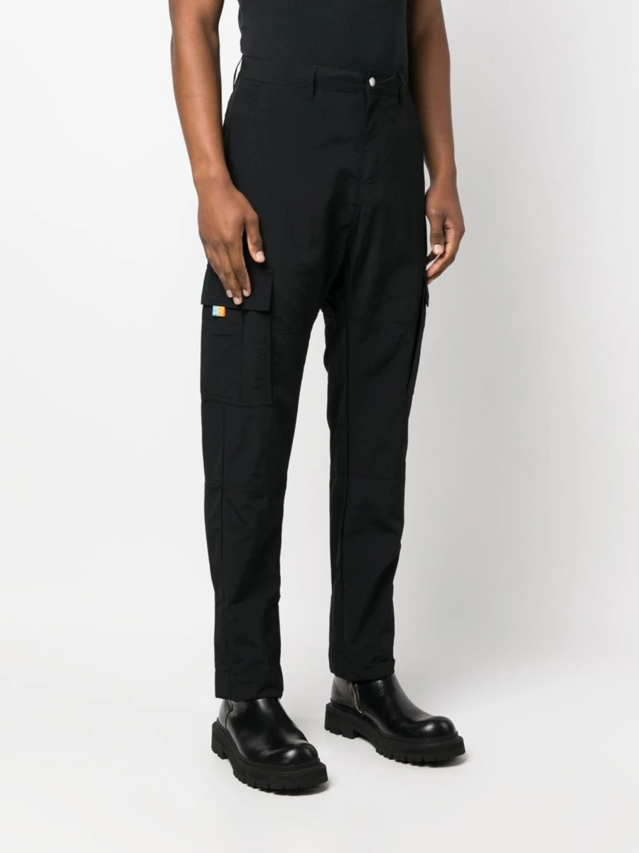 Pantaloni drepti Marcelo Burlon negri - Img 3