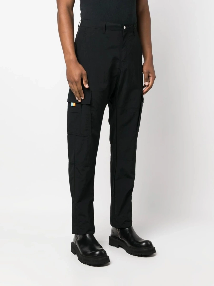 Pantaloni drepti Marcelo Burlon negri - Img 3