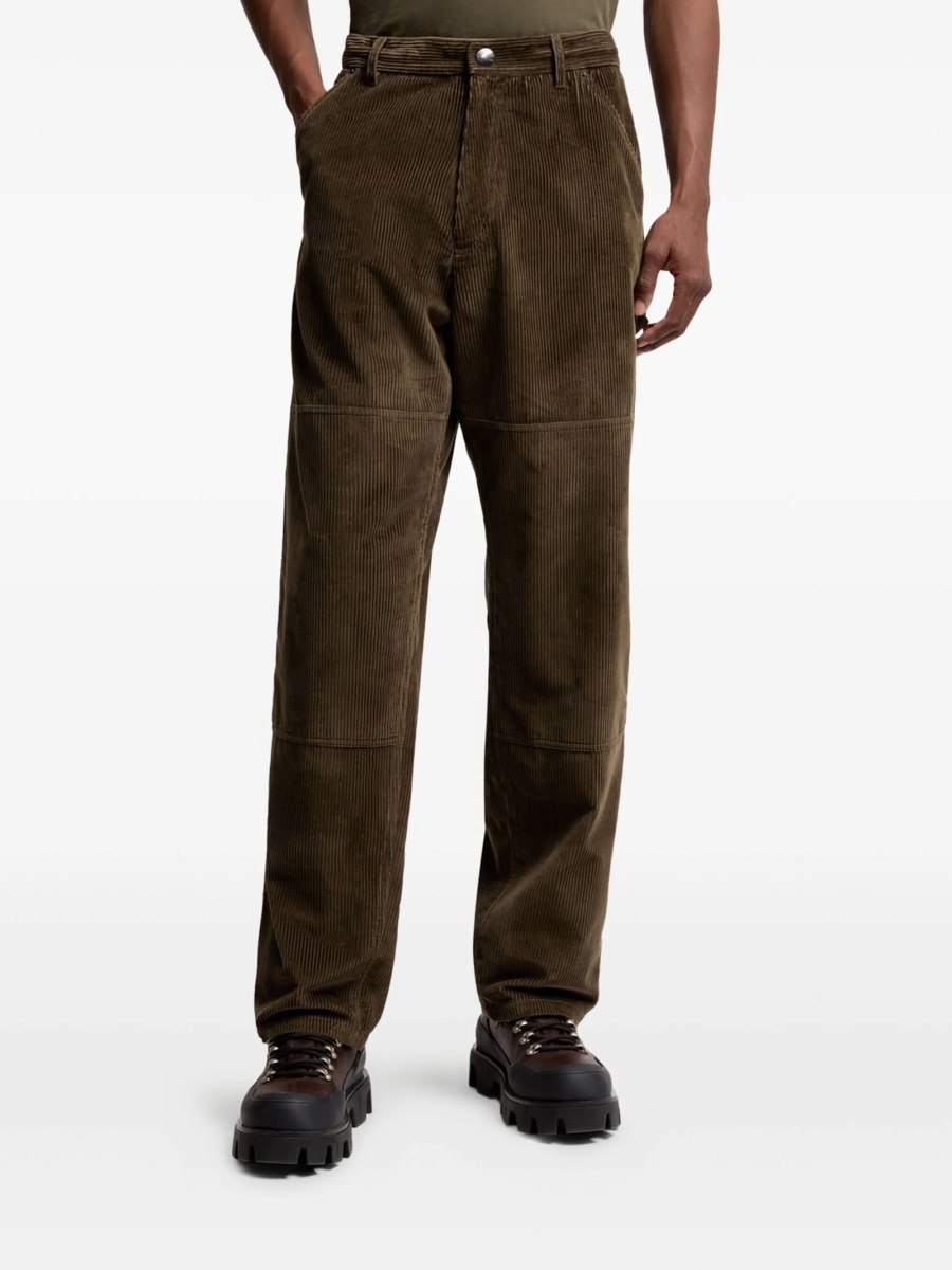 Pantaloni drepti Moncler verzi - Img 3