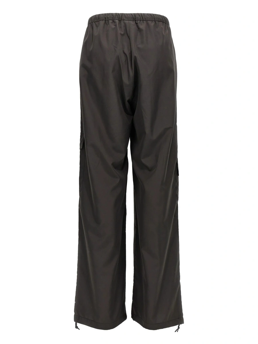 Pantaloni drepti NOT AFTER TEN negri - Img 2