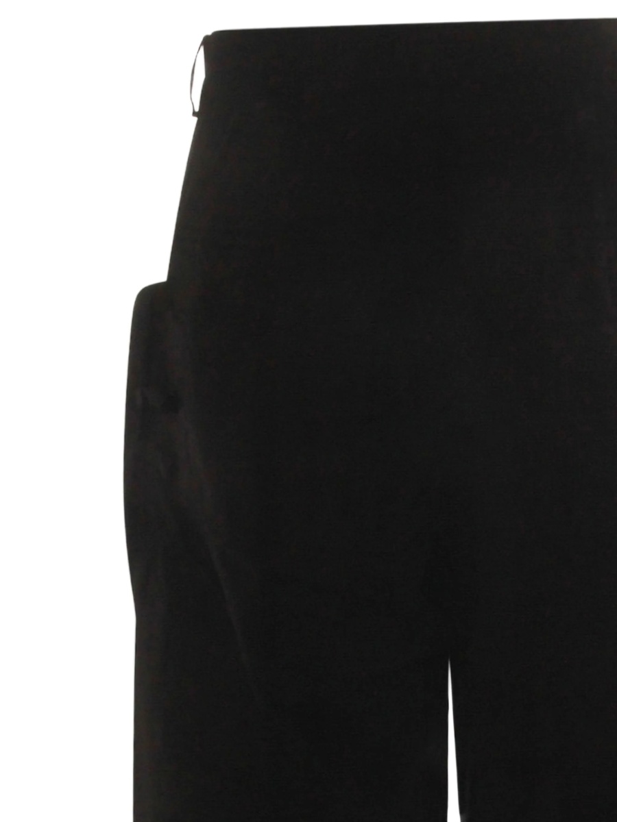 Pantaloni drepti Rick Owens negri - Img 2