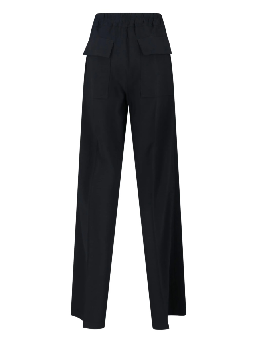 Pantaloni drepti Rick Owens negri - Img 2