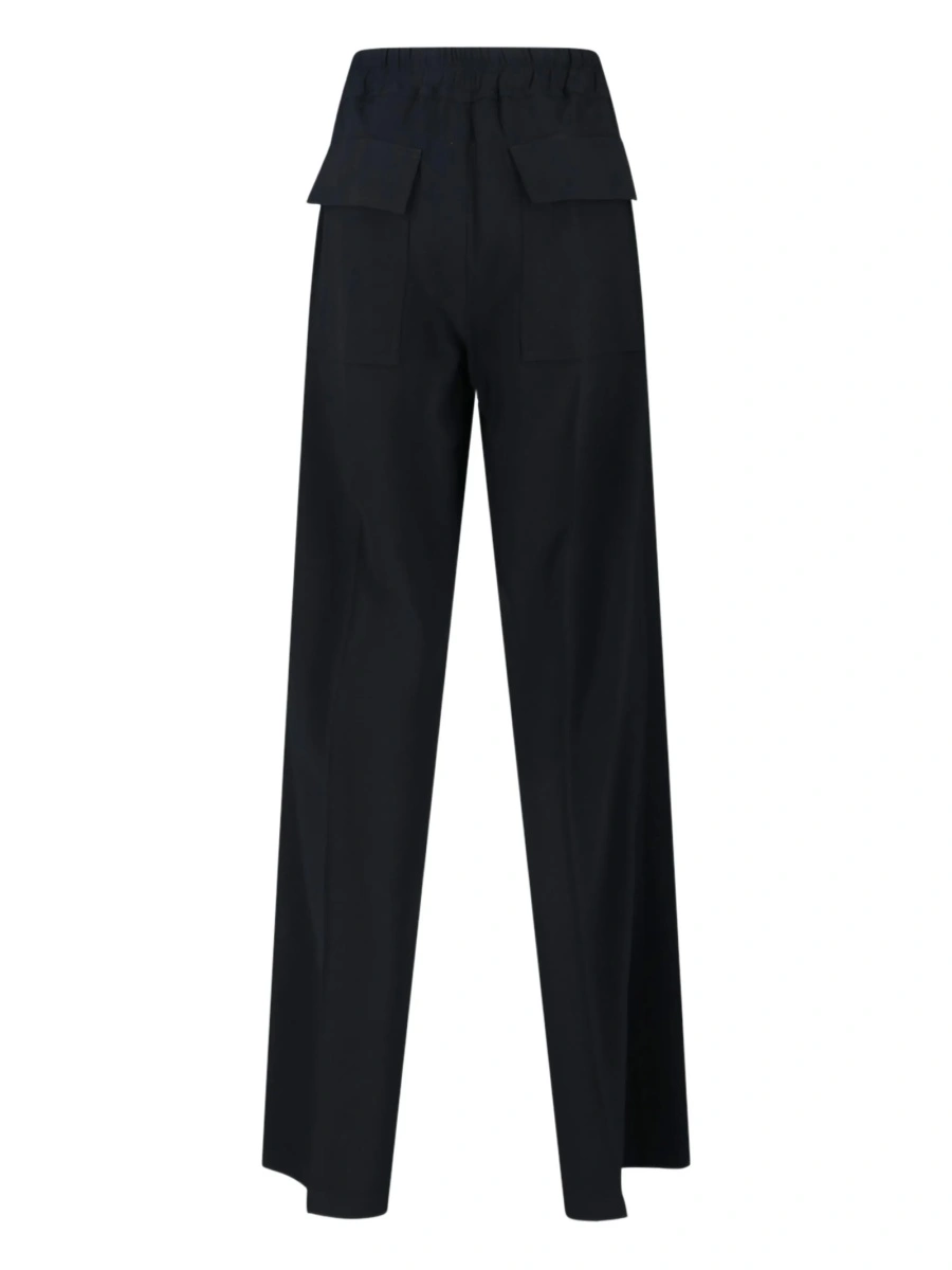 Pantaloni drepti Rick Owens negri - Img 2