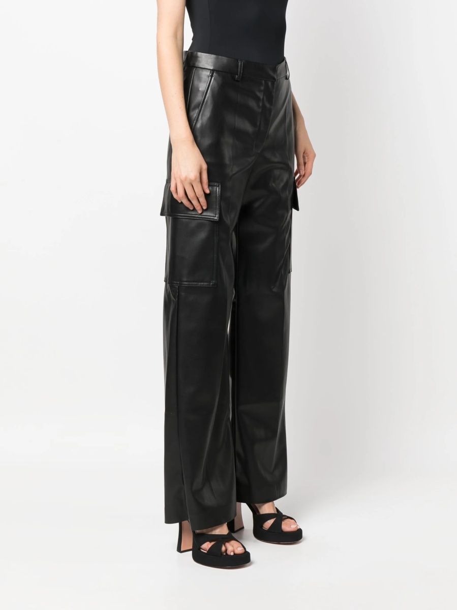 Pantaloni drepti Stella McCartney negri - Img 3
