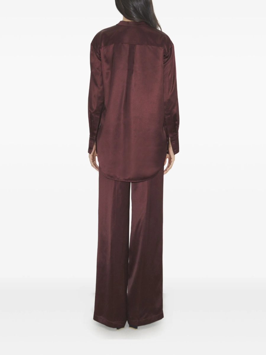 Pantaloni drepti Tory Burch violet - Img 3
