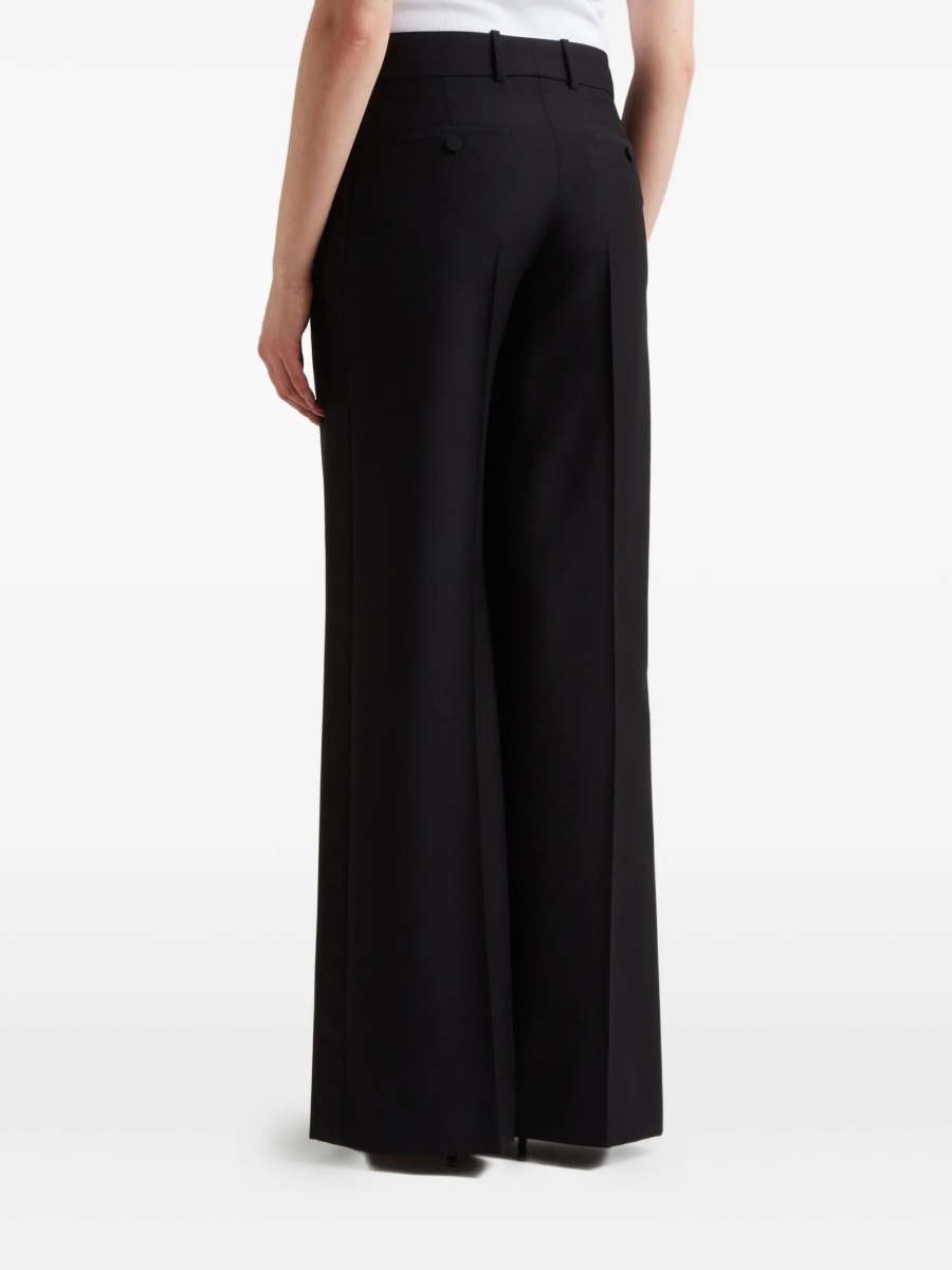 Pantaloni eleganti Alexander McQueen negri - Img 3