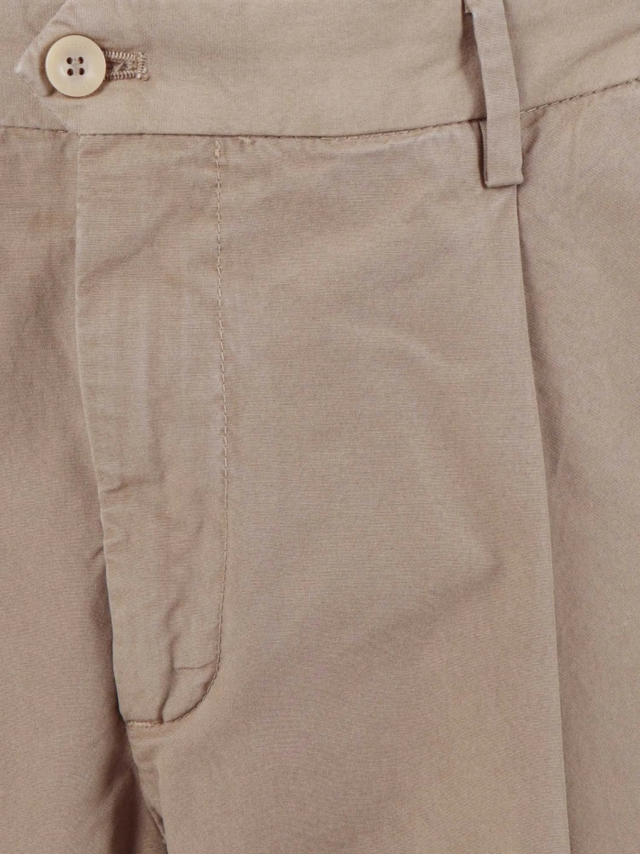 Pantaloni eleganti Briglia neutri din material textil - Img 3