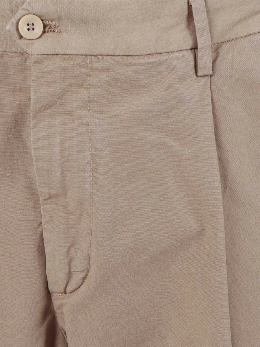 Pantaloni eleganti Briglia neutri din material textil - Img 3