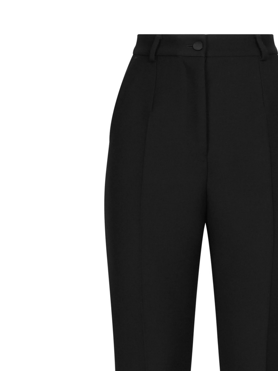Pantaloni eleganti Dolce &amp; Gabbana negri - Img 2