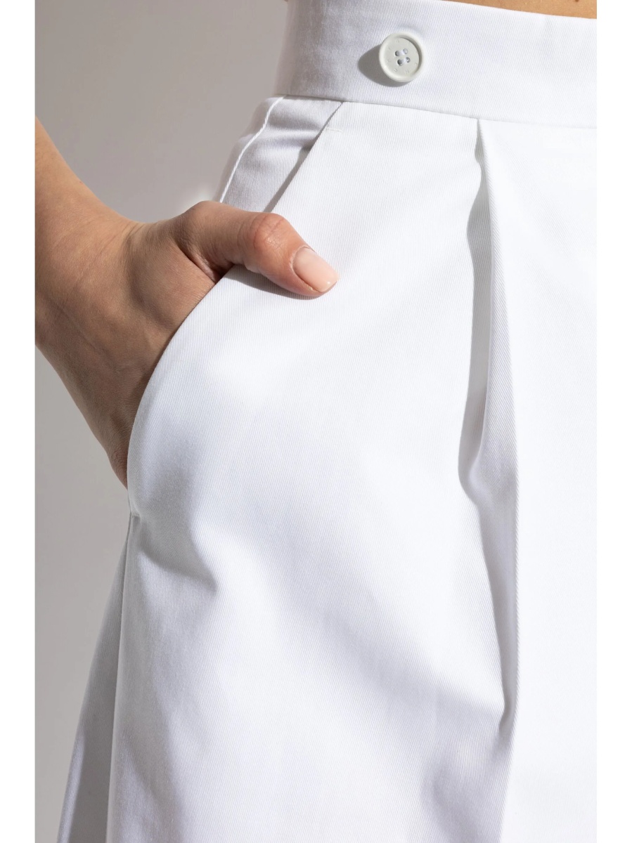 Pantaloni eleganti Givenchy albi - Img 5
